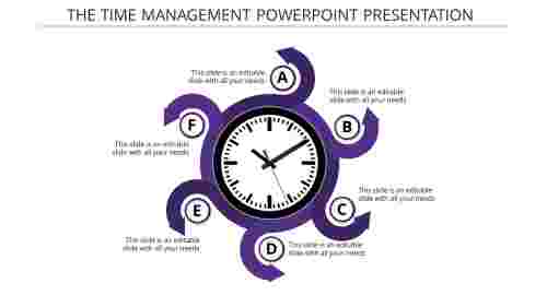 management powerpoint presentation-the time management powerpoint presentation-purple